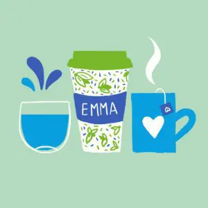 Munissez-vous de verres et tasses réutilisables